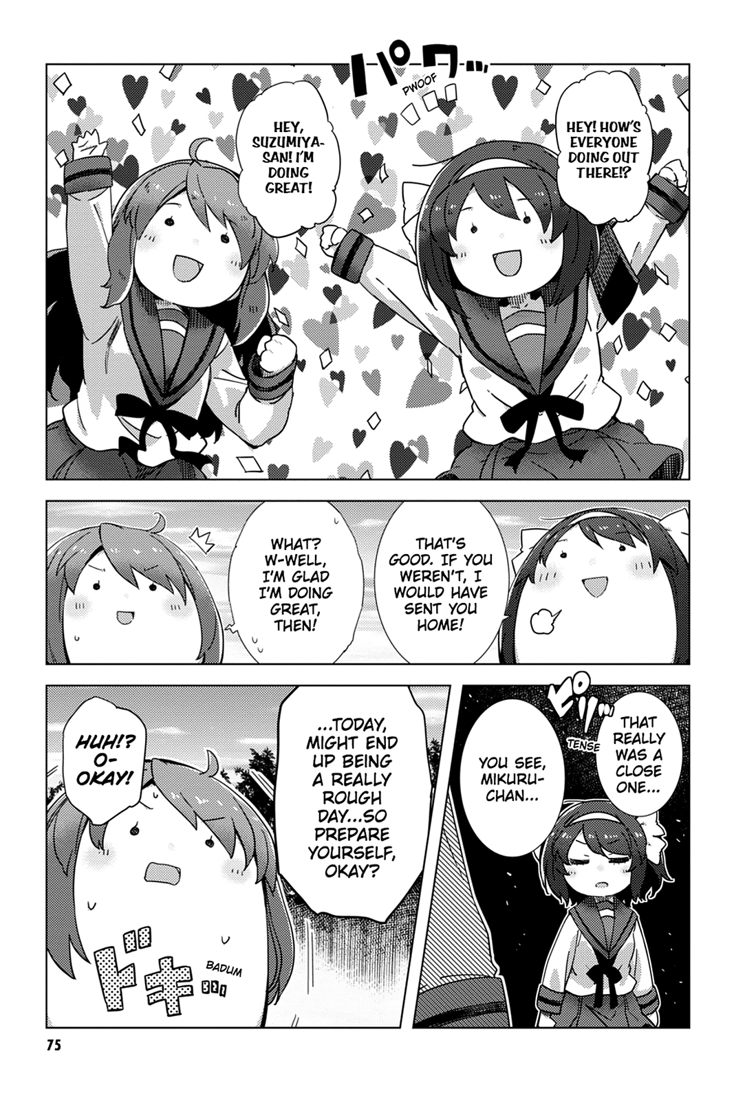 The Melancholy of Suzumiya Haruhi-chan: The Untold Adventures of the SOS Brigade Chapter 124 page 1 - 