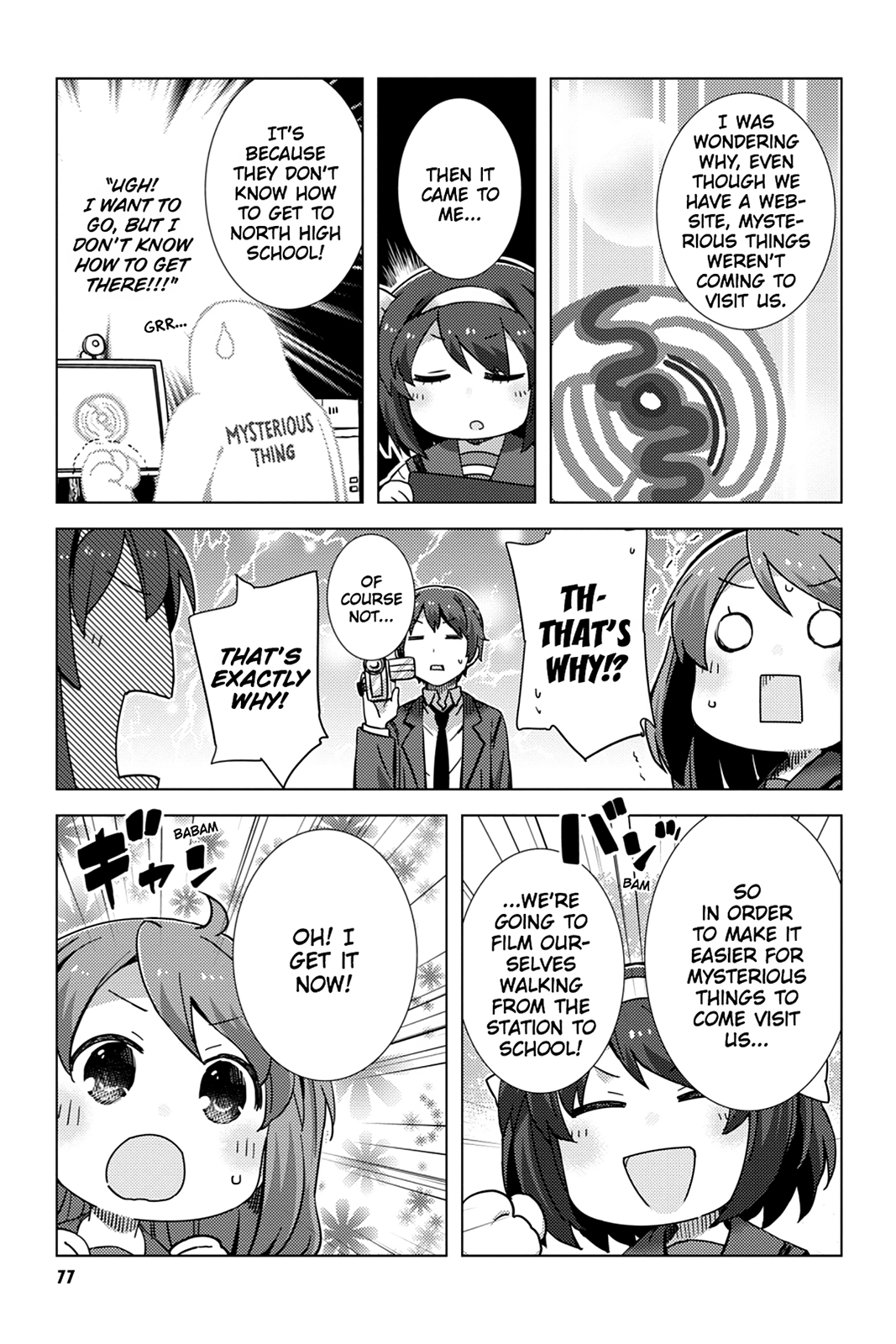 The Melancholy of Suzumiya Haruhi-chan: The Untold Adventures of the SOS Brigade Chapter 124 page 3 - 