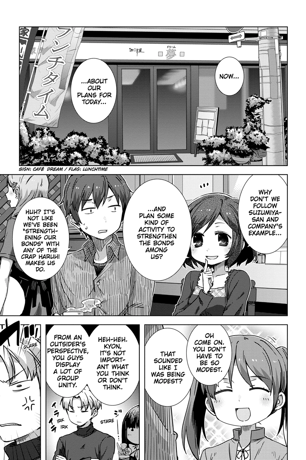 The Melancholy of Suzumiya Haruhi-chan: The Untold Adventures of the SOS Brigade Chapter 125 page 1 - 