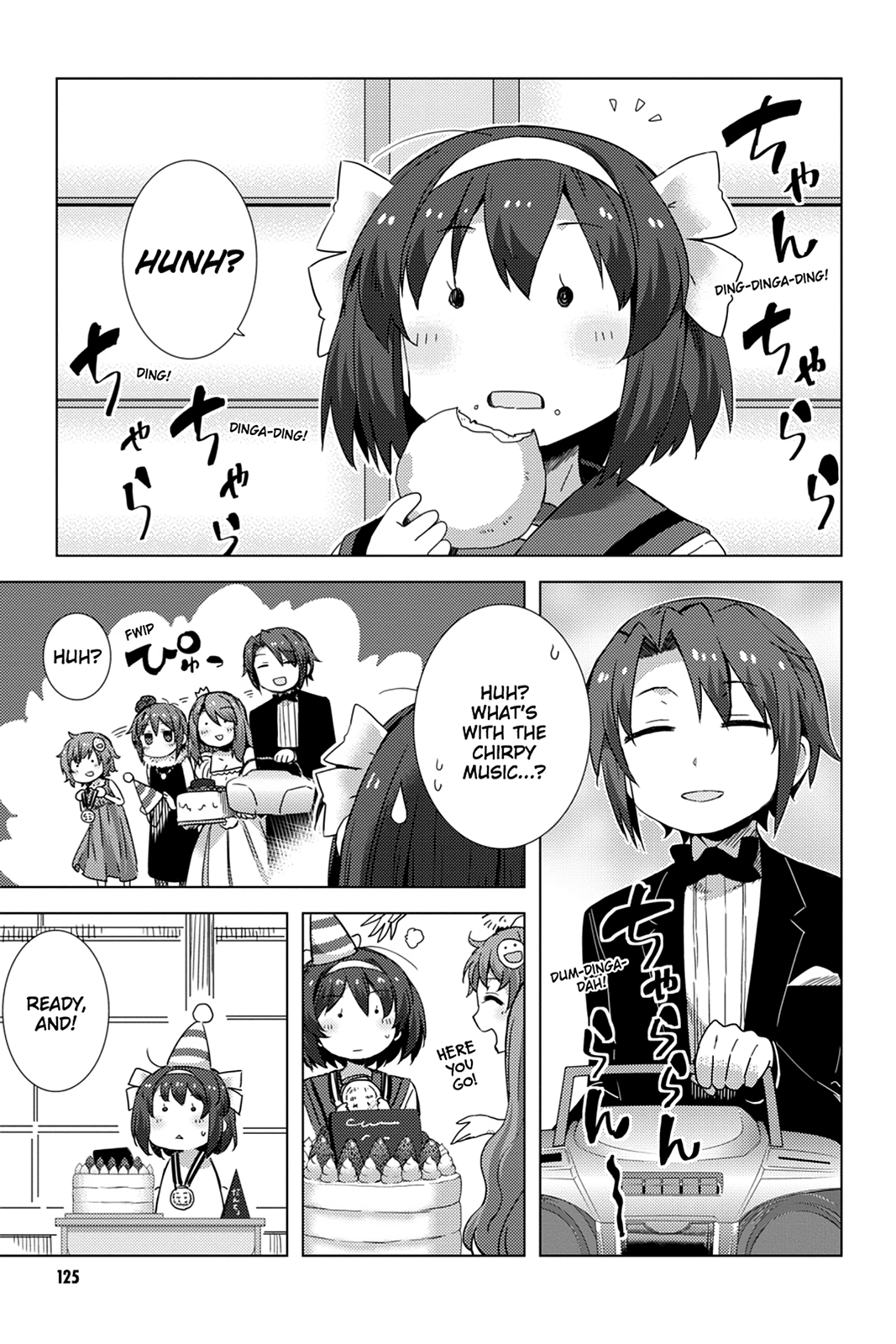 The Melancholy of Suzumiya Haruhi-chan: The Untold Adventures of the SOS Brigade Chapter 128 page 1 - 