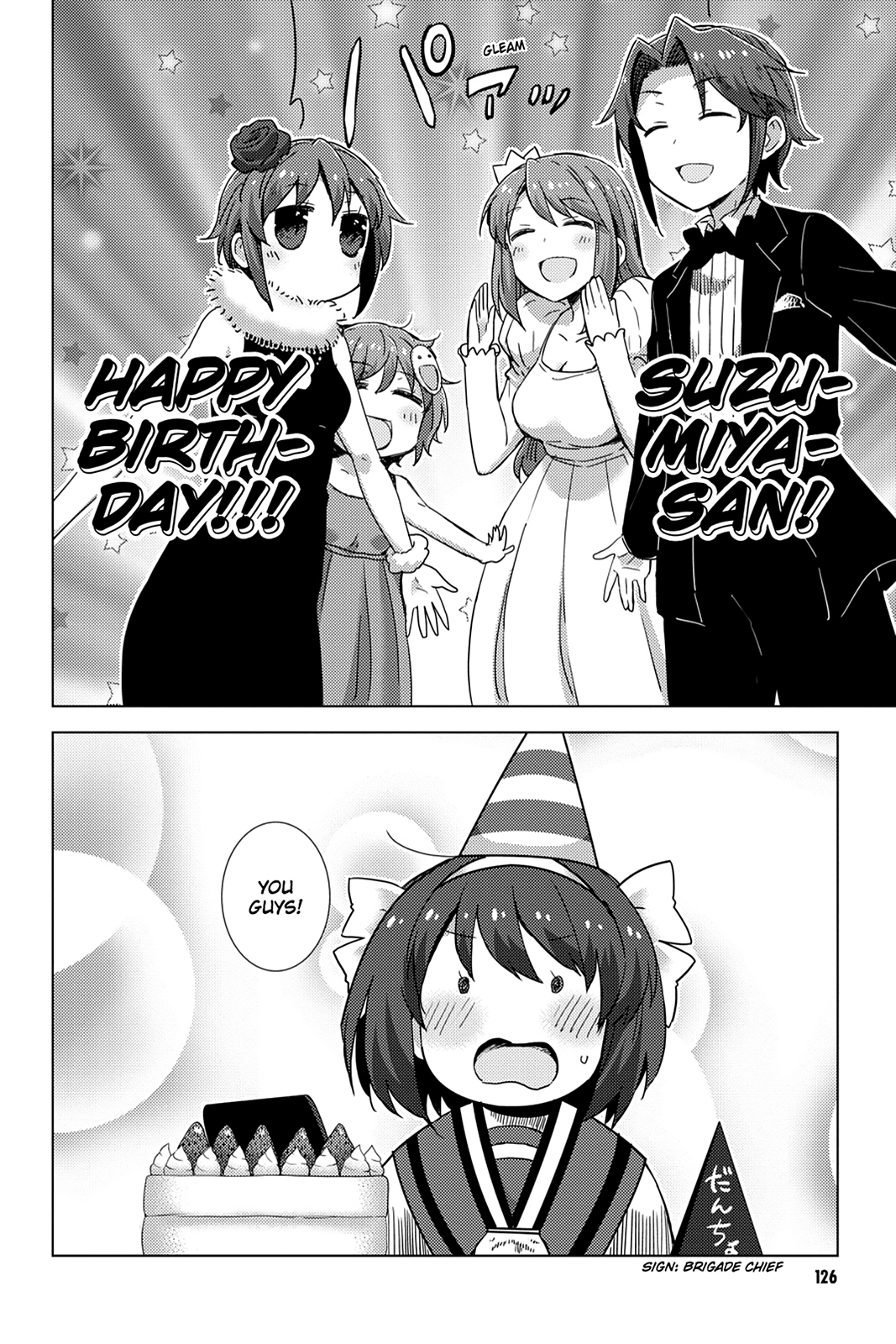 The Melancholy of Suzumiya Haruhi-chan: The Untold Adventures of the SOS Brigade Chapter 128 page 2 - 