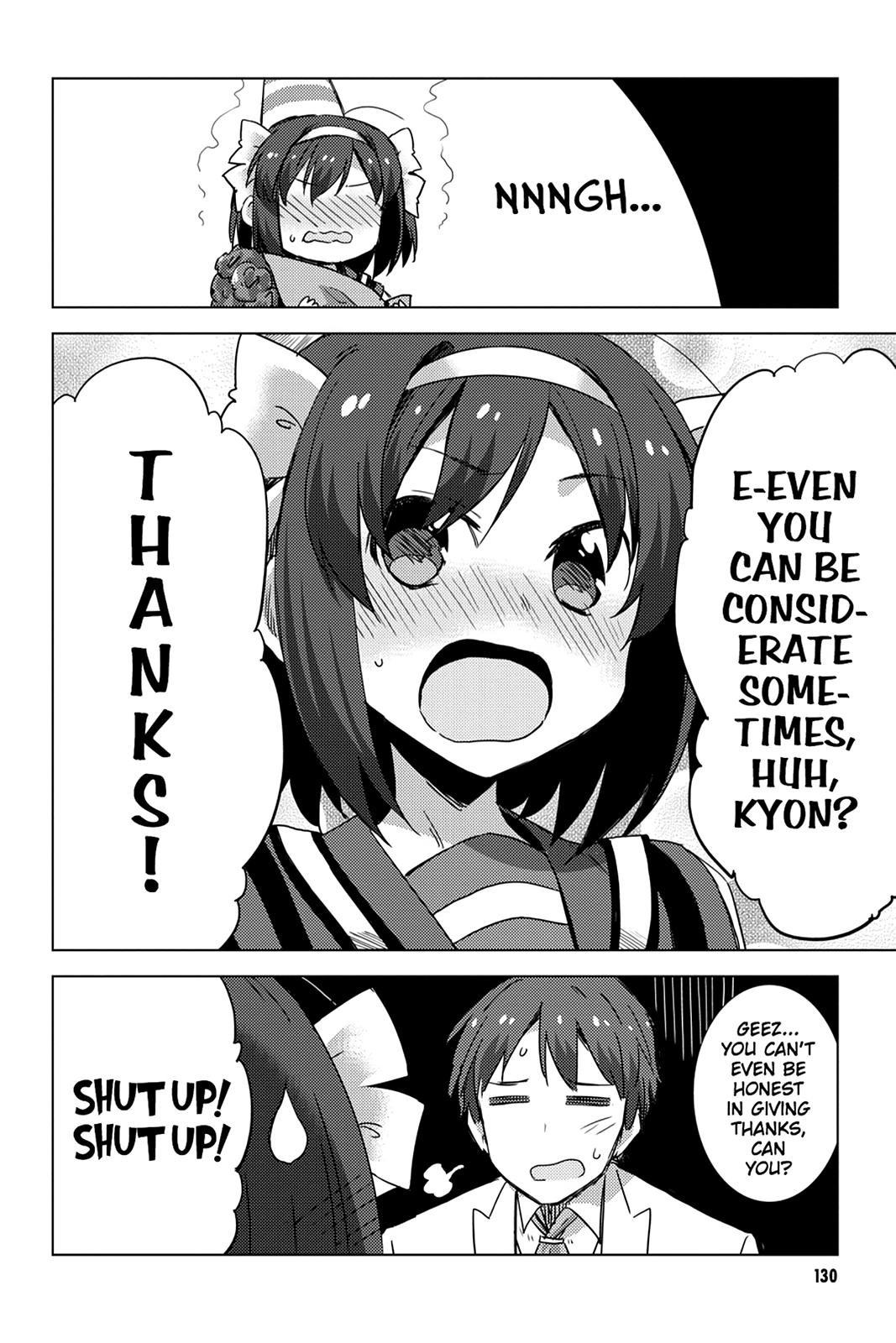 The Melancholy of Suzumiya Haruhi-chan: The Untold Adventures of the SOS Brigade Chapter 128 page 6 - 