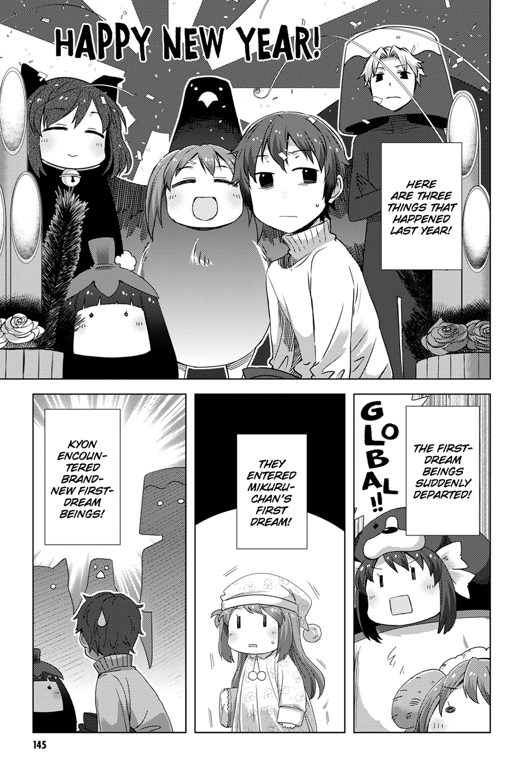 The Melancholy of Suzumiya Haruhi-chan: The Untold Adventures of the SOS Brigade Chapter 129 page 1 - 