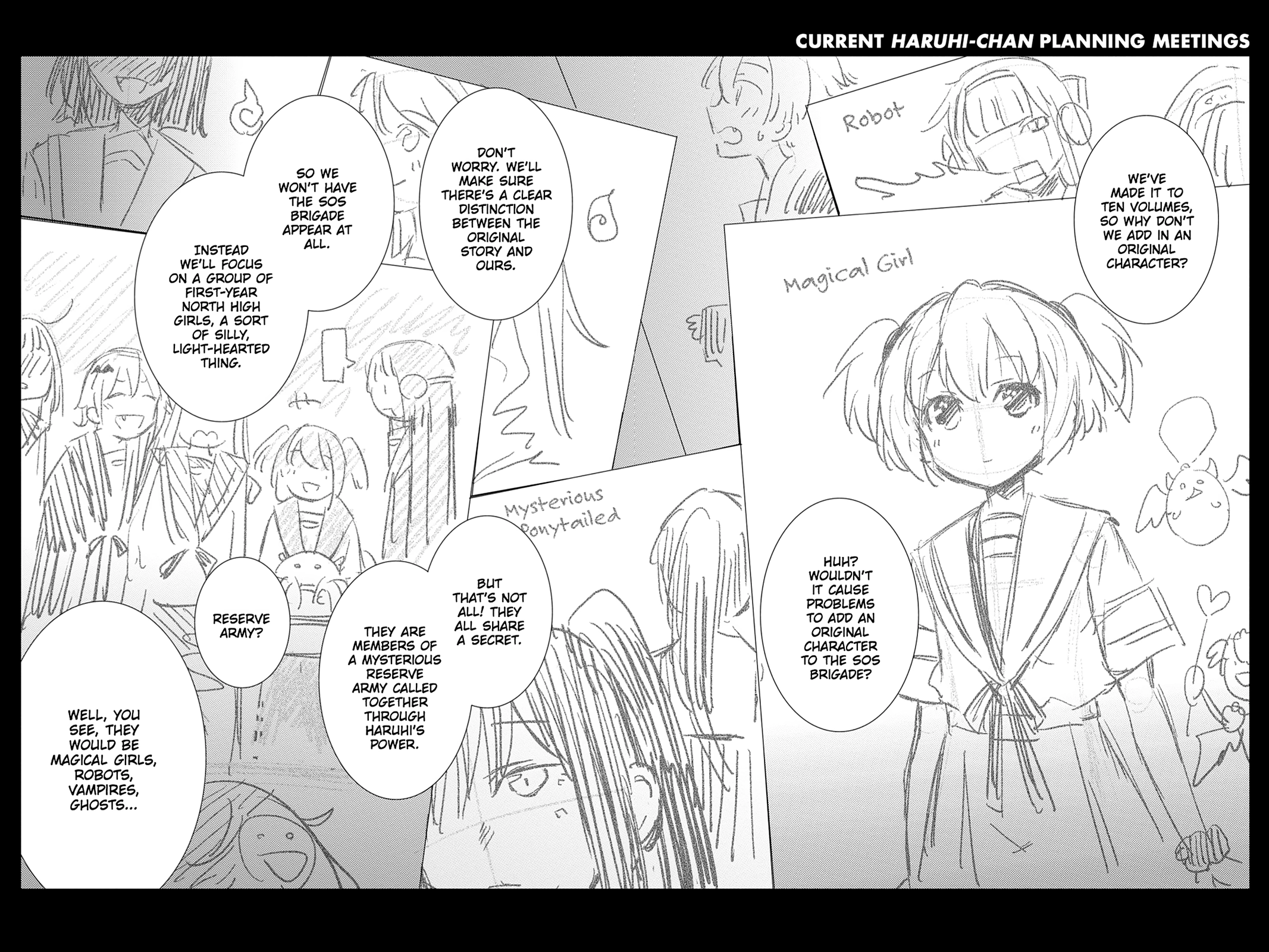 The Melancholy of Suzumiya Haruhi-chan: The Untold Adventures of the SOS Brigade Chapter 129 page 10 - 