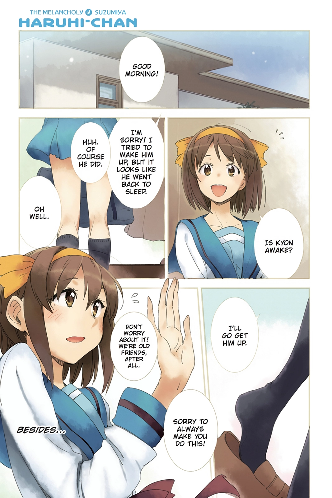 The Melancholy of Suzumiya Haruhi-chan: The Untold Adventures of the SOS Brigade Chapter 130 page 2 - 