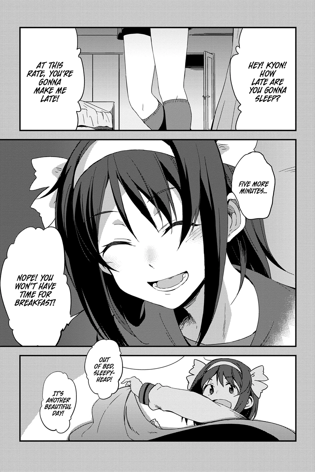 The Melancholy of Suzumiya Haruhi-chan: The Untold Adventures of the SOS Brigade Chapter 130 page 9 - 