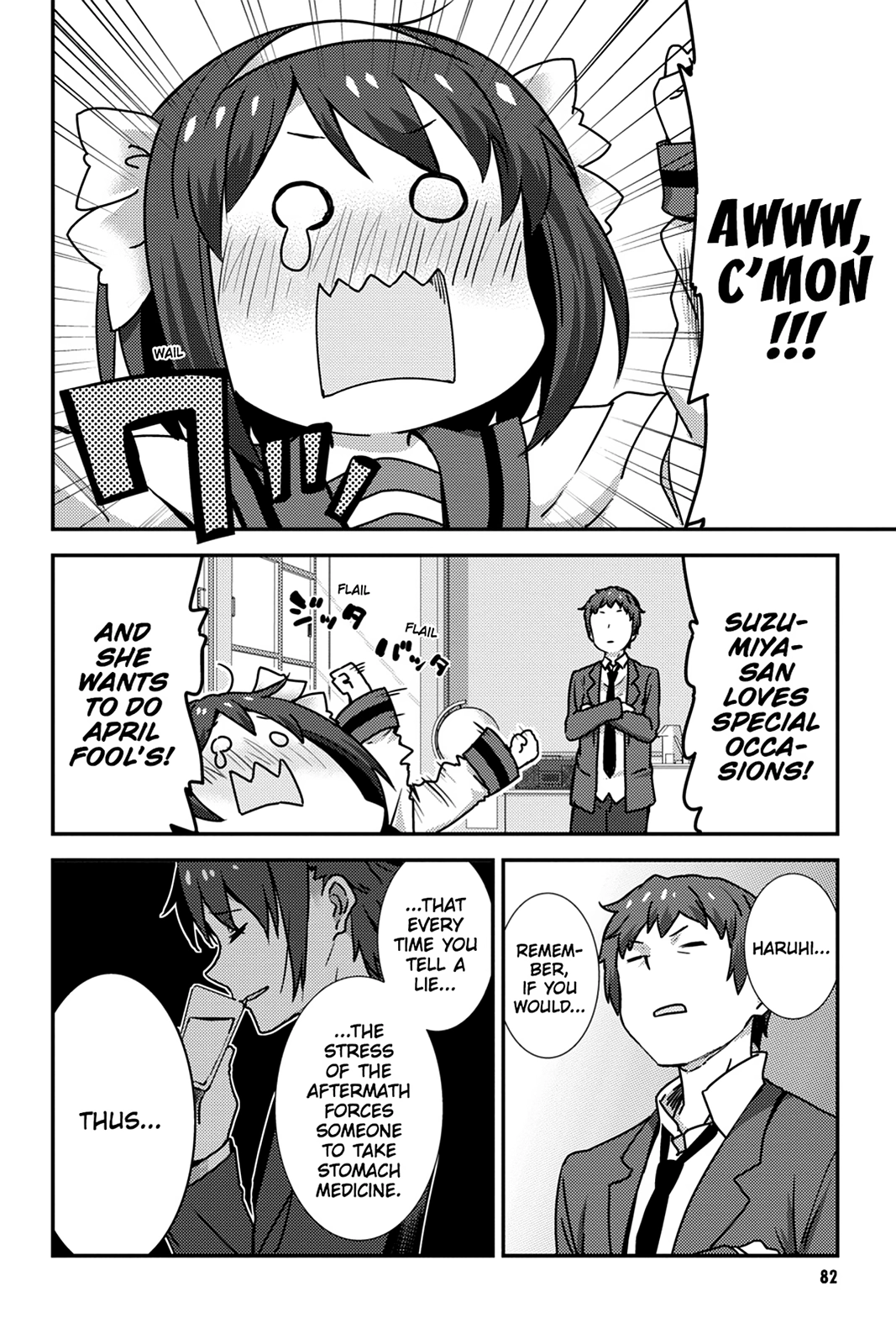 The Melancholy of Suzumiya Haruhi-chan: The Untold Adventures of the SOS Brigade Chapter 139 page 2 - 