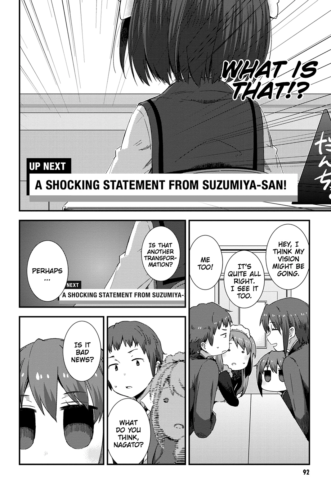 The Melancholy of Suzumiya Haruhi-chan: The Untold Adventures of the SOS Brigade Chapter 140 page 2 - 