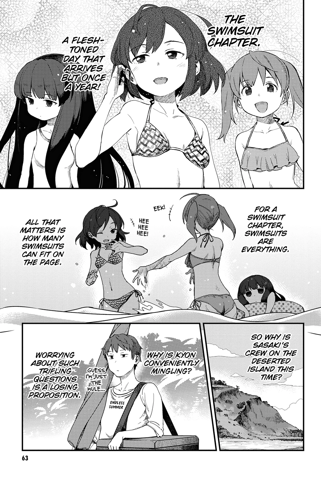 The Melancholy of Suzumiya Haruhi-chan: The Untold Adventures of the SOS Brigade Chapter 153 page 1 - 
