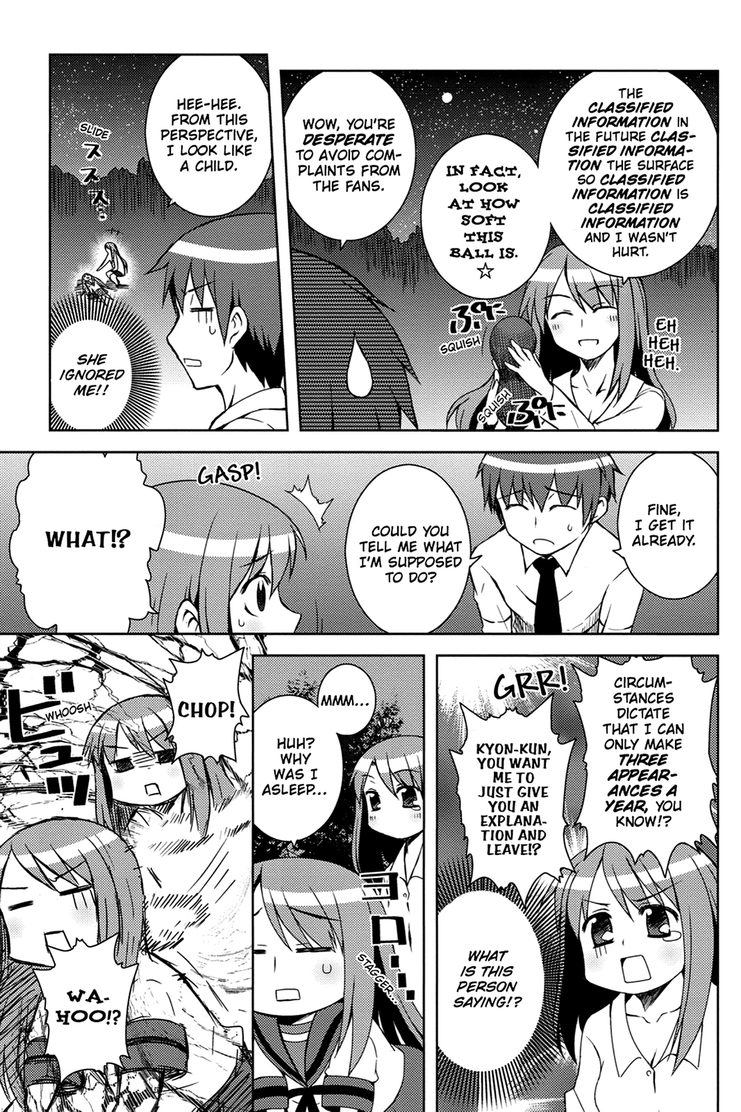 The Melancholy of Suzumiya Haruhi-chan: The Untold Adventures of the SOS Brigade Chapter 16 page 9 - 