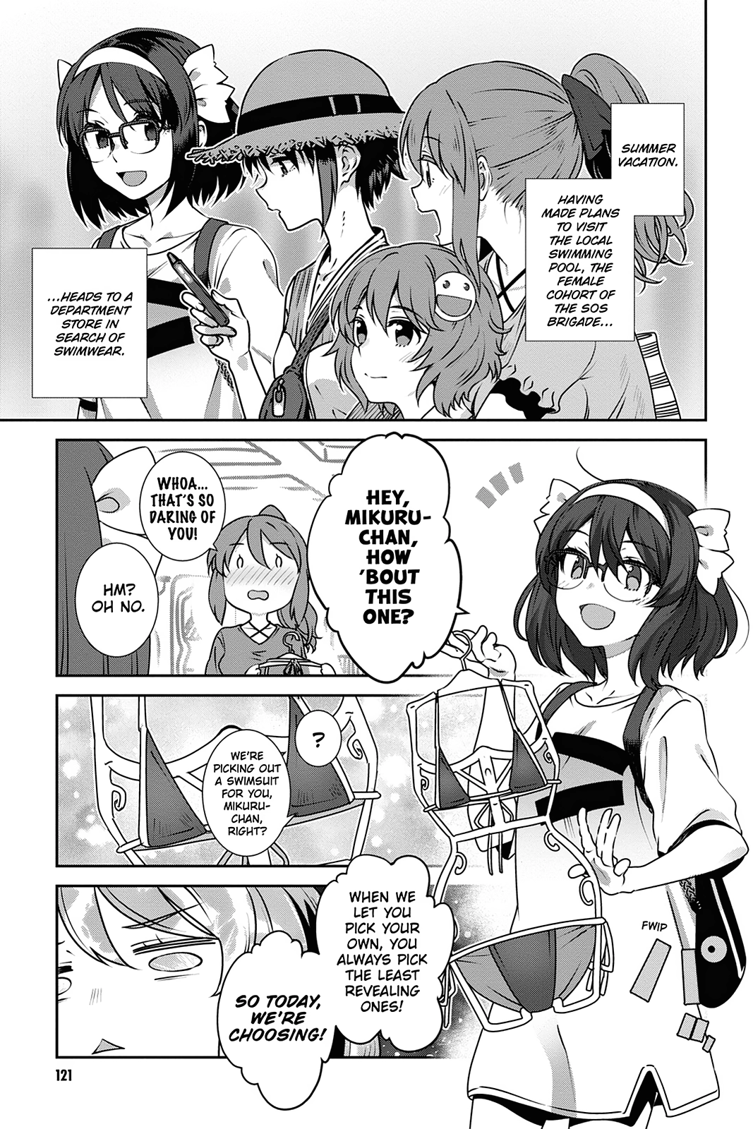 The Melancholy of Suzumiya Haruhi-chan: The Untold Adventures of the SOS Brigade Chapter 162 page 1 - 