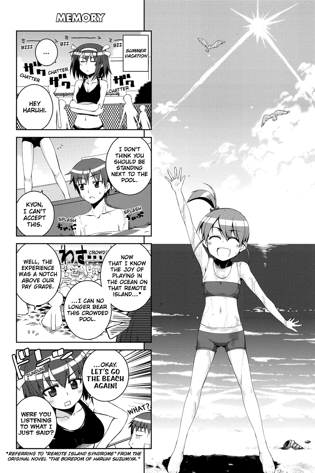 The Melancholy of Suzumiya Haruhi-chan: The Untold Adventures of the SOS Brigade Chapter 17 page 1 - 