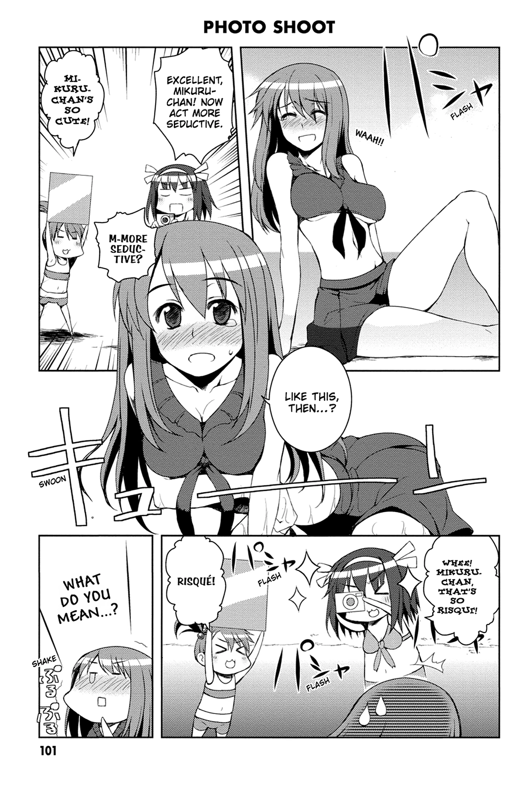 The Melancholy of Suzumiya Haruhi-chan: The Untold Adventures of the SOS Brigade Chapter 17 page 9 - 