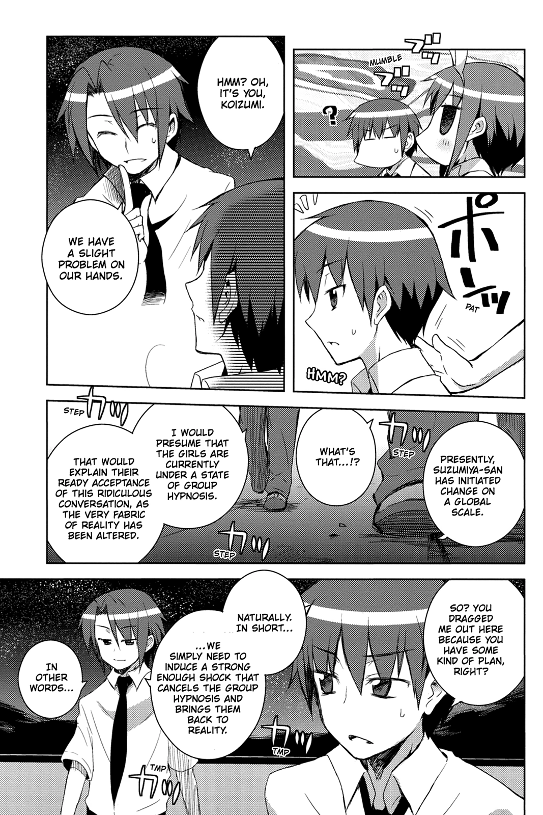 The Melancholy of Suzumiya Haruhi-chan: The Untold Adventures of the SOS Brigade Chapter 18 page 11 - 