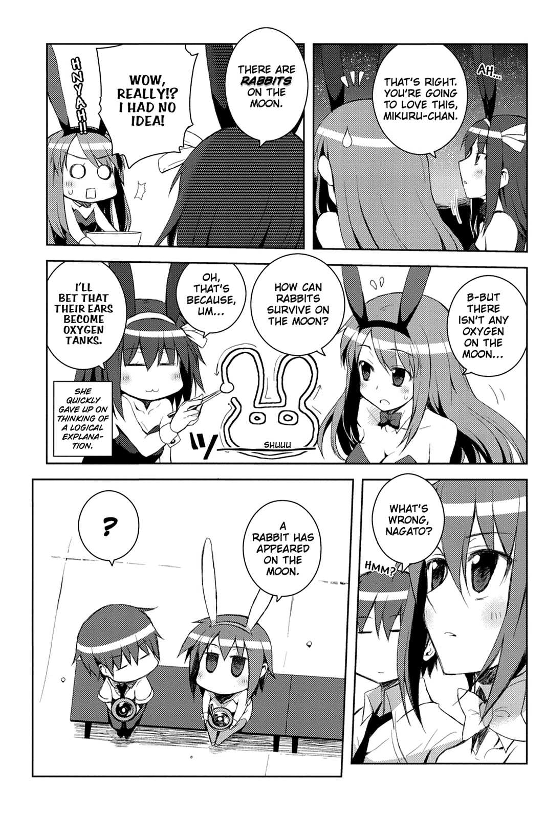 The Melancholy of Suzumiya Haruhi-chan: The Untold Adventures of the SOS Brigade Chapter 18 page 7 - 