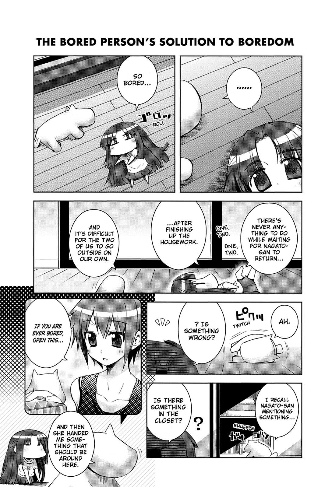 The Melancholy of Suzumiya Haruhi-chan: The Untold Adventures of the SOS Brigade Chapter 19 page 5 - 
