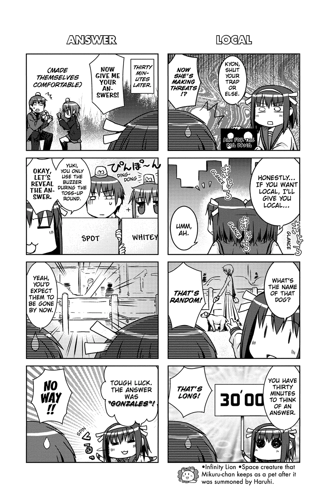 The Melancholy of Suzumiya Haruhi-chan: The Untold Adventures of the SOS Brigade Chapter 20 page 3 - 