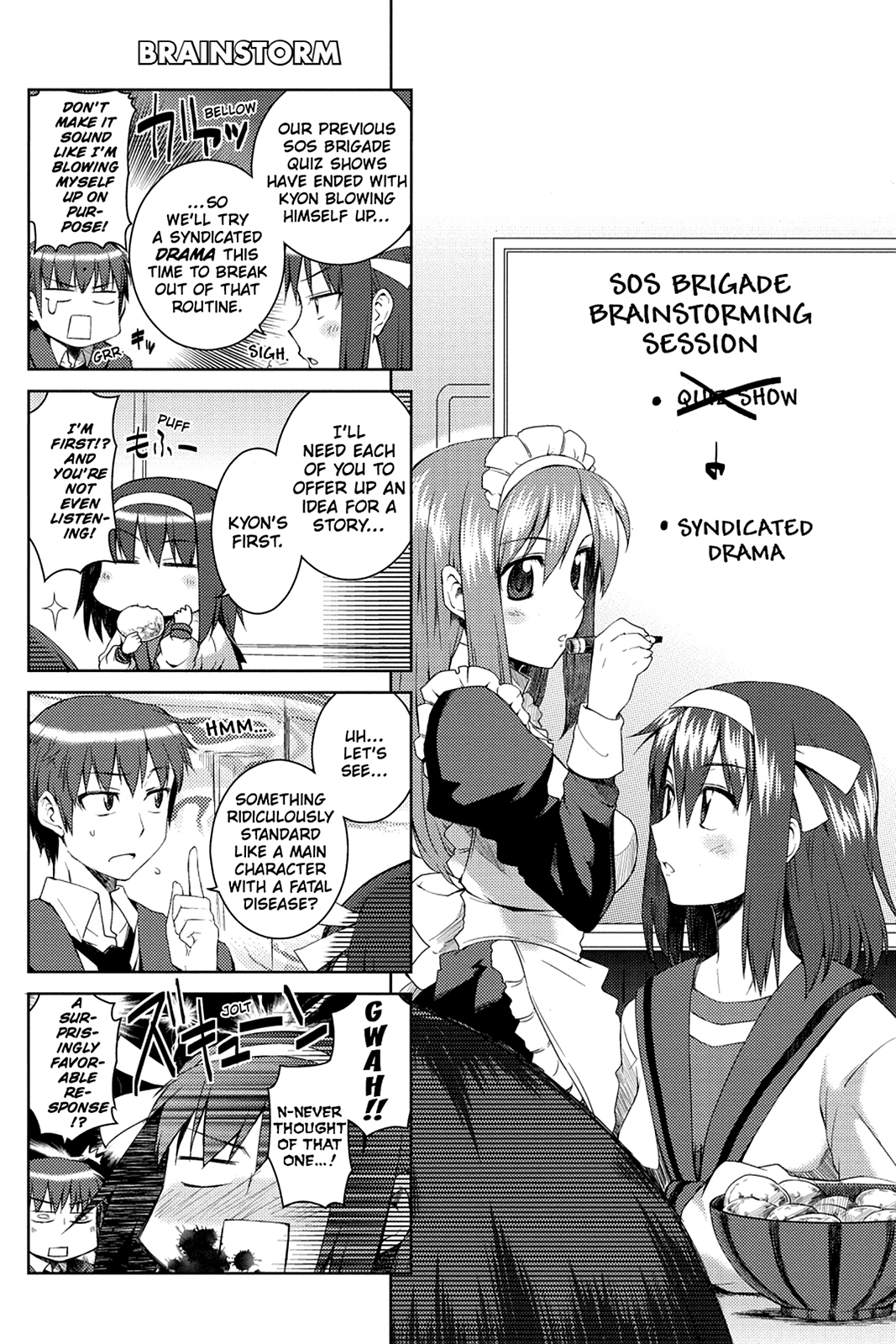 The Melancholy of Suzumiya Haruhi-chan: The Untold Adventures of the SOS Brigade Chapter 21 page 1 - 