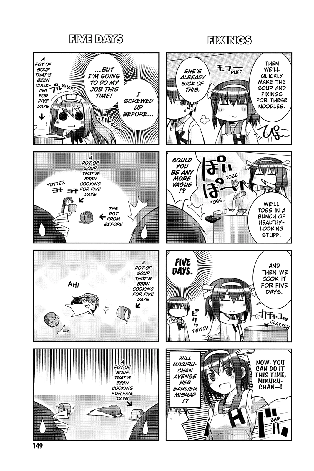 The Melancholy of Suzumiya Haruhi-chan: The Untold Adventures of the SOS Brigade Chapter 22 page 6 - 