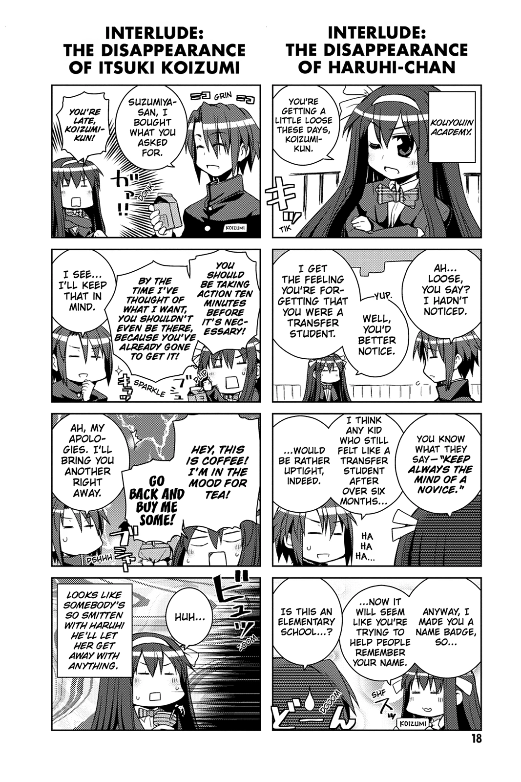 The Melancholy of Suzumiya Haruhi-chan: The Untold Adventures of the SOS Brigade Chapter 24 page 19 - 