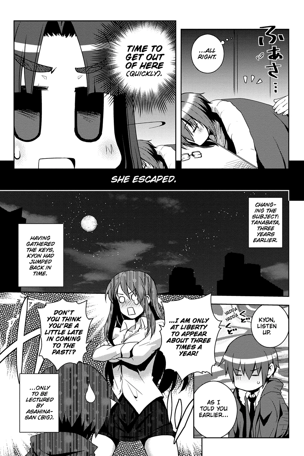 The Melancholy of Suzumiya Haruhi-chan: The Untold Adventures of the SOS Brigade Chapter 24 page 22 - 