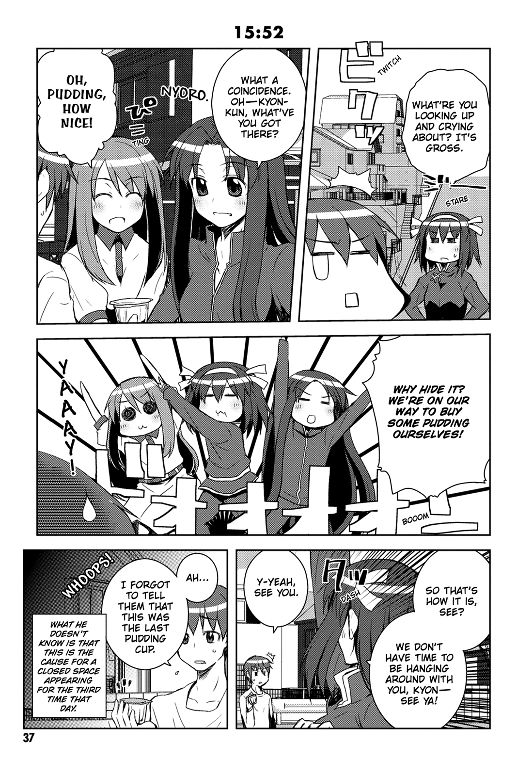 The Melancholy of Suzumiya Haruhi-chan: The Untold Adventures of the SOS Brigade Chapter 25 page 13 - 
