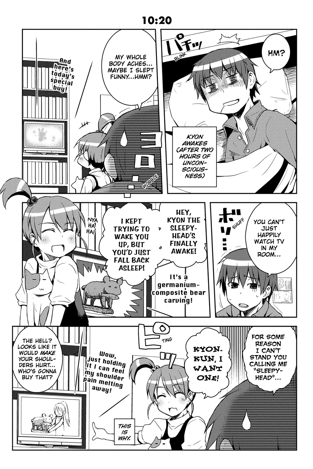 The Melancholy of Suzumiya Haruhi-chan: The Untold Adventures of the SOS Brigade Chapter 25 page 3 - 