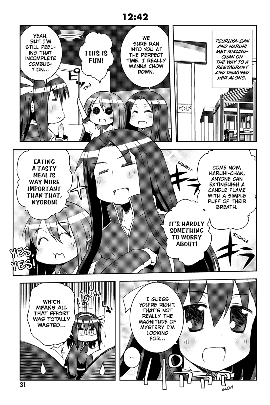 The Melancholy of Suzumiya Haruhi-chan: The Untold Adventures of the SOS Brigade Chapter 25 page 7 - 