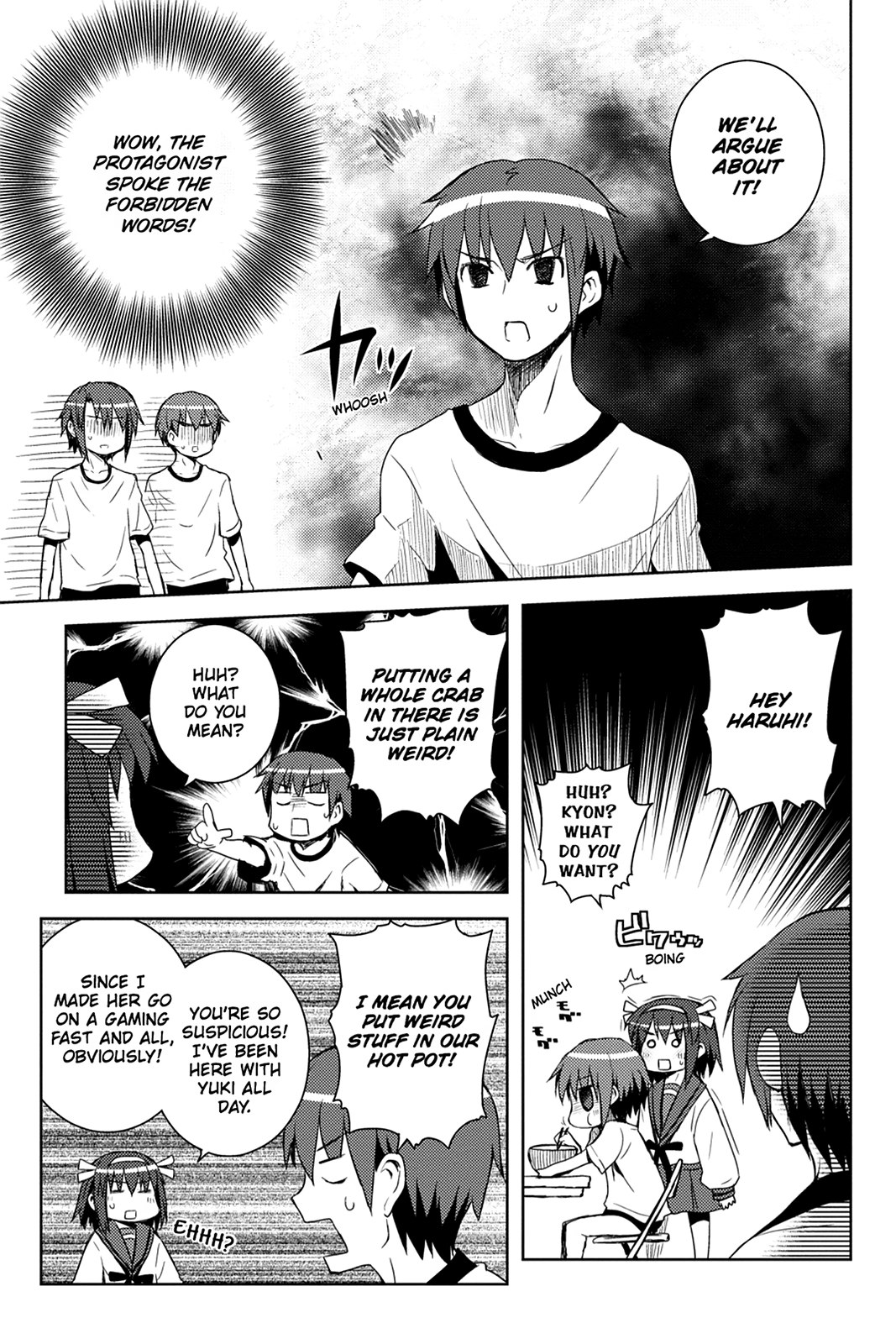 The Melancholy of Suzumiya Haruhi-chan: The Untold Adventures of the SOS Brigade Chapter 27 page 13 - 