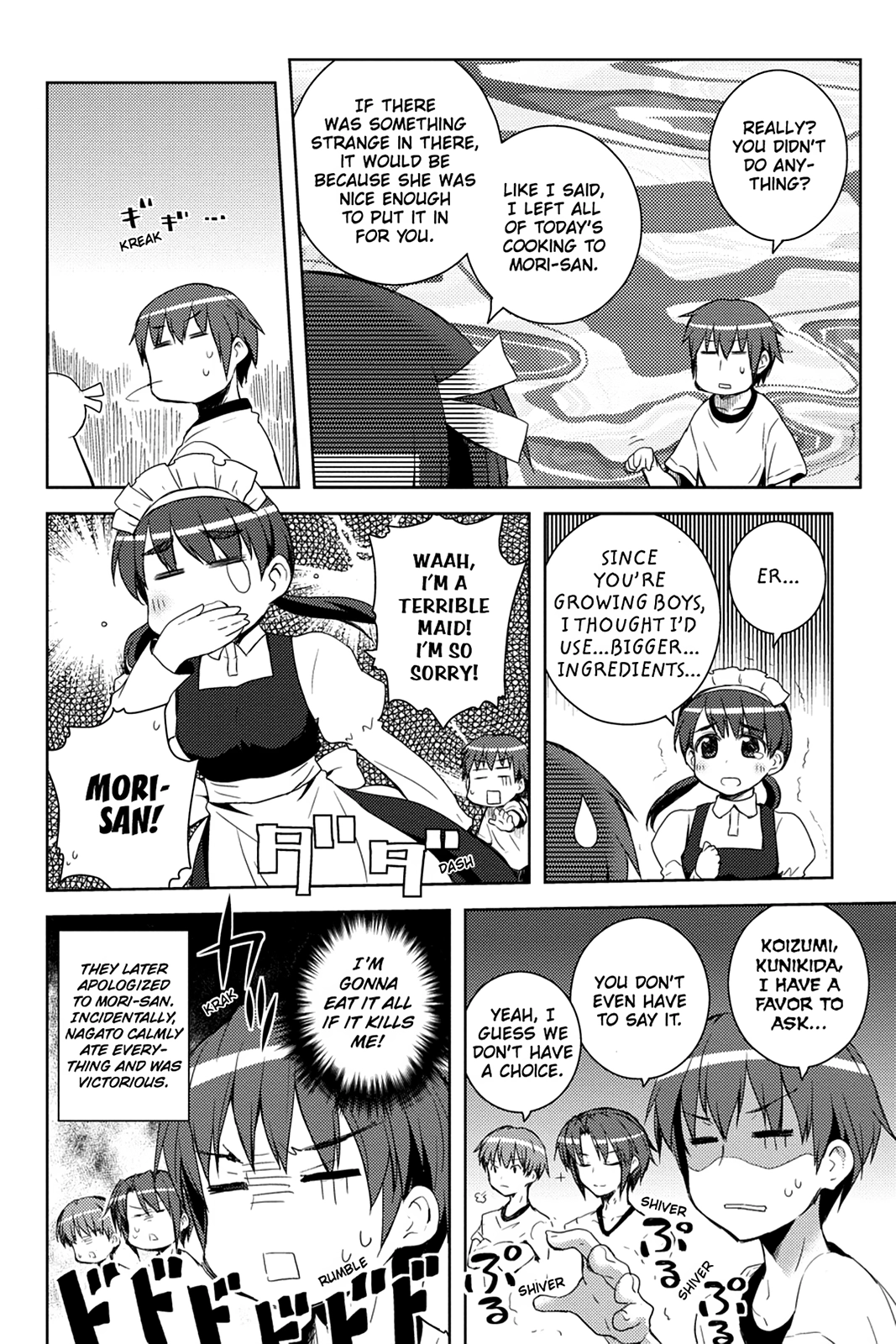 The Melancholy of Suzumiya Haruhi-chan: The Untold Adventures of the SOS Brigade Chapter 27 page 14 - 