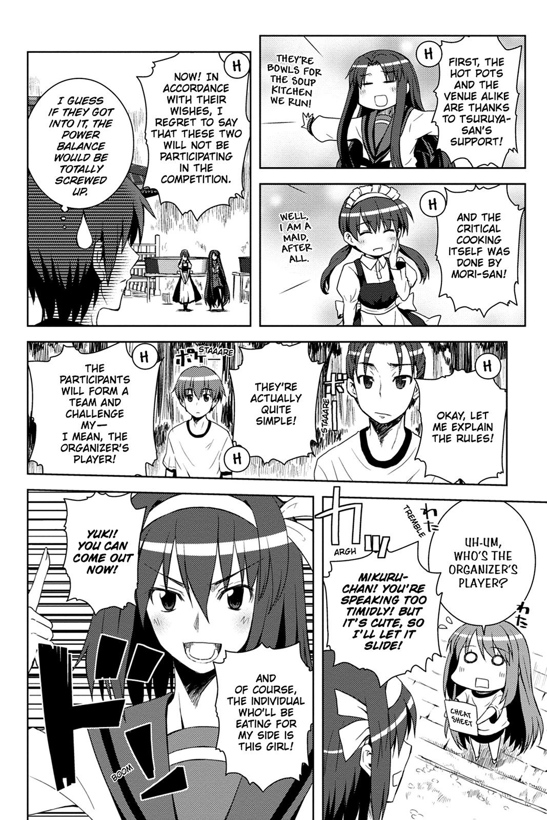 The Melancholy of Suzumiya Haruhi-chan: The Untold Adventures of the SOS Brigade Chapter 27 page 6 - 