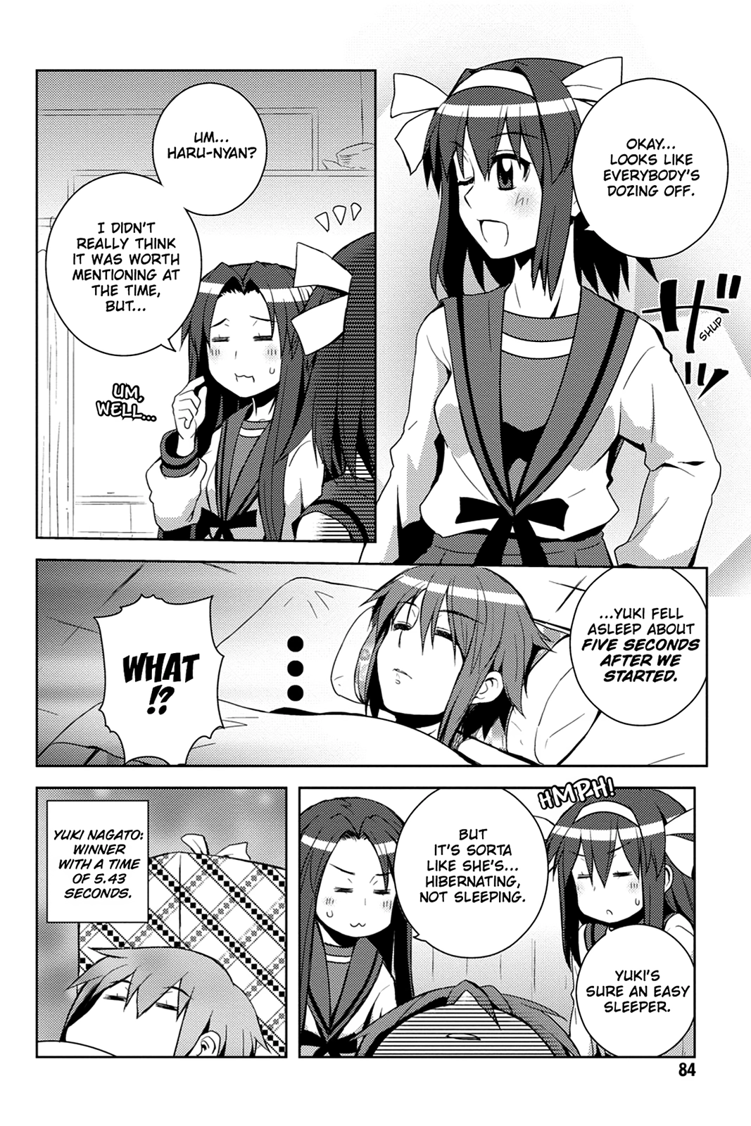 The Melancholy of Suzumiya Haruhi-chan: The Untold Adventures of the SOS Brigade Chapter 28 page 6 - 