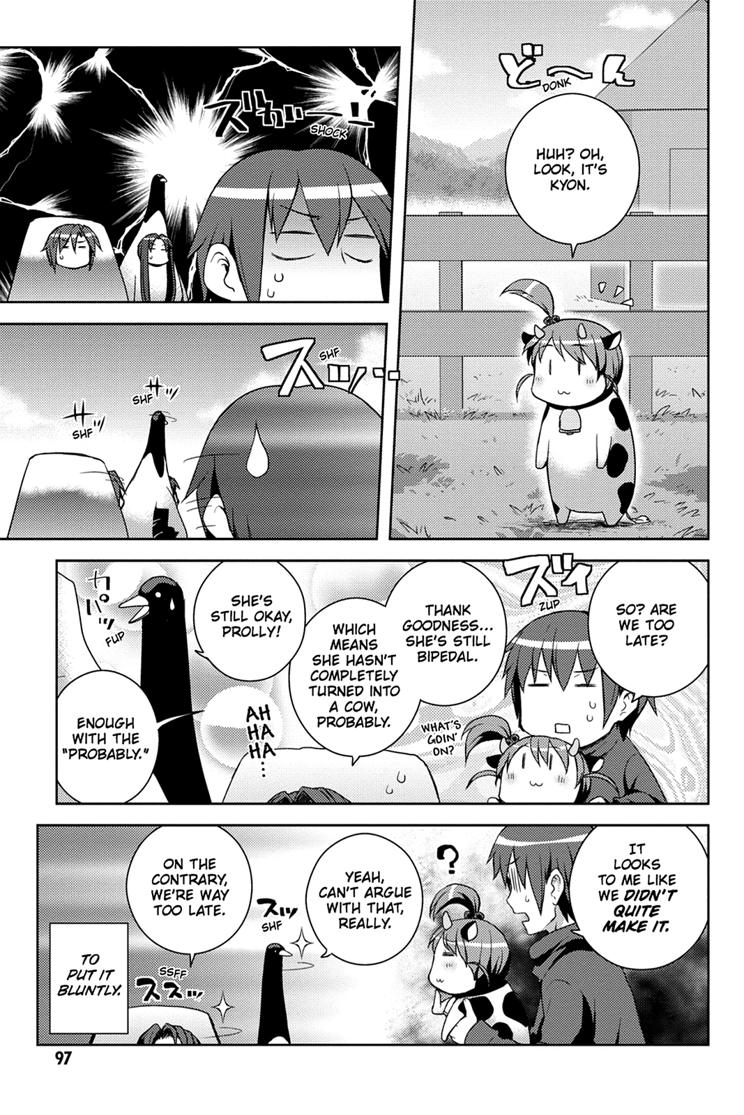 The Melancholy of Suzumiya Haruhi-chan: The Untold Adventures of the SOS Brigade Chapter 29 page 9 - 
