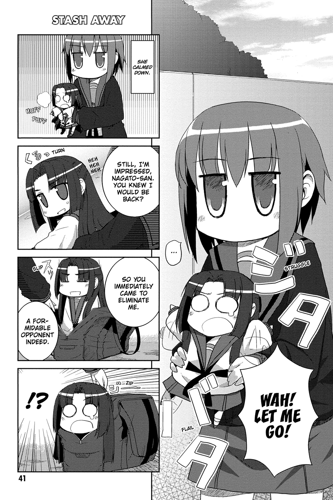 The Melancholy of Suzumiya Haruhi-chan: The Untold Adventures of the SOS Brigade Chapter 3 page 1 - 
