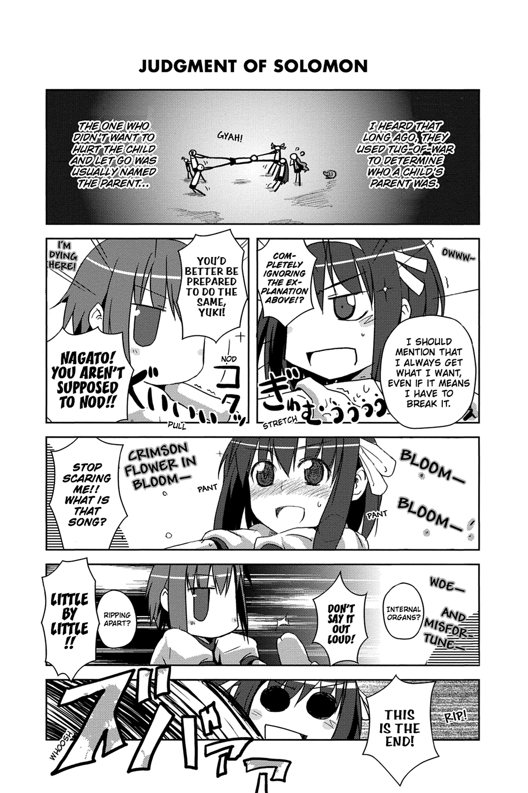 The Melancholy of Suzumiya Haruhi-chan: The Untold Adventures of the SOS Brigade Chapter 3 page 11 - 