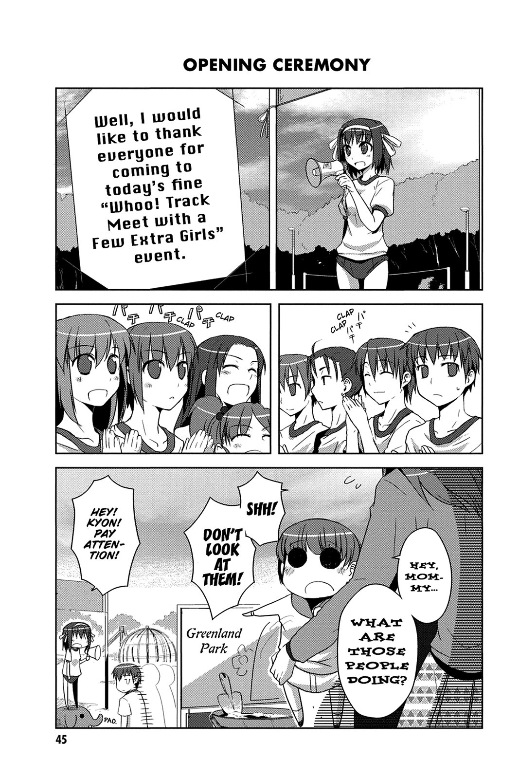 The Melancholy of Suzumiya Haruhi-chan: The Untold Adventures of the SOS Brigade Chapter 3 page 5 - 