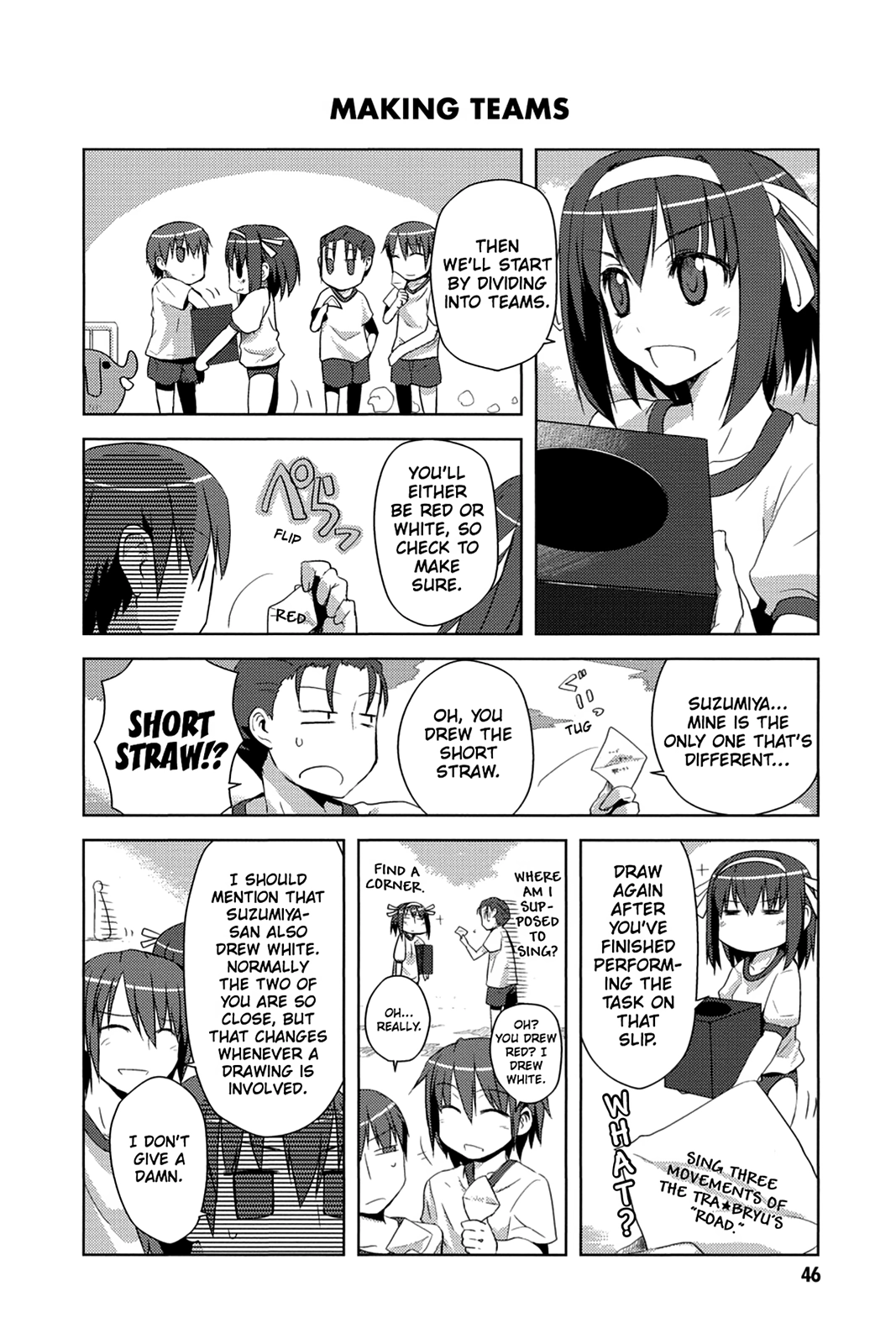 The Melancholy of Suzumiya Haruhi-chan: The Untold Adventures of the SOS Brigade Chapter 3 page 6 - 