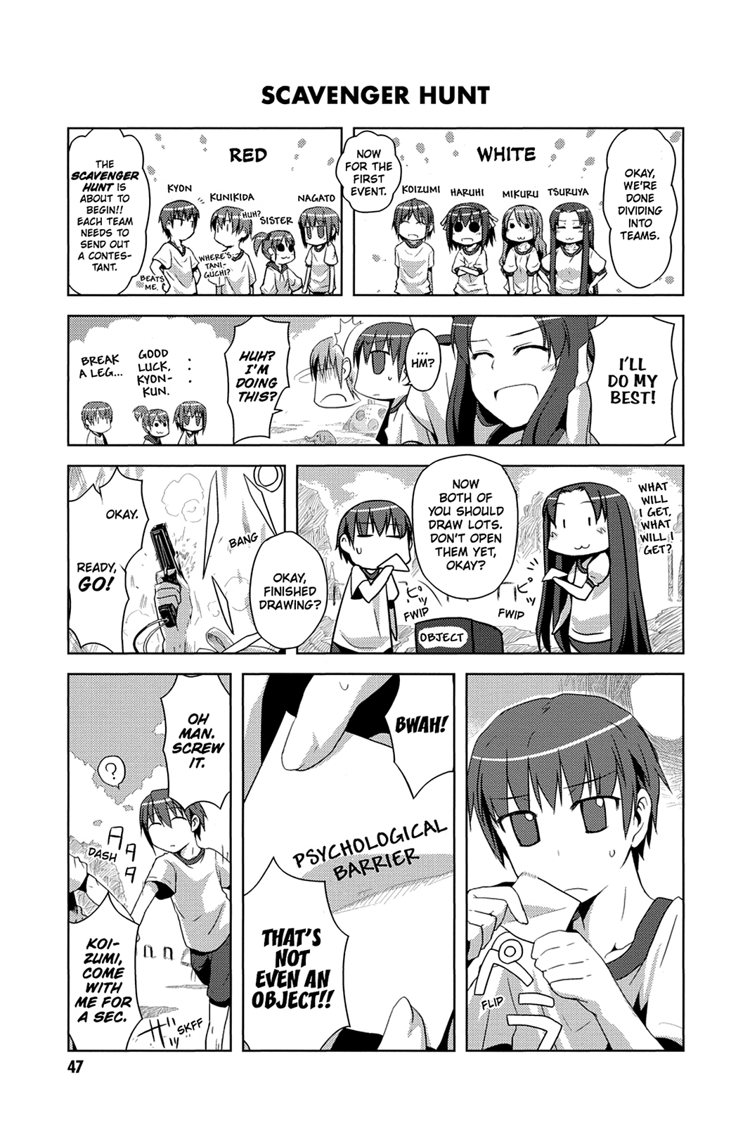 The Melancholy of Suzumiya Haruhi-chan: The Untold Adventures of the SOS Brigade Chapter 3 page 7 - 