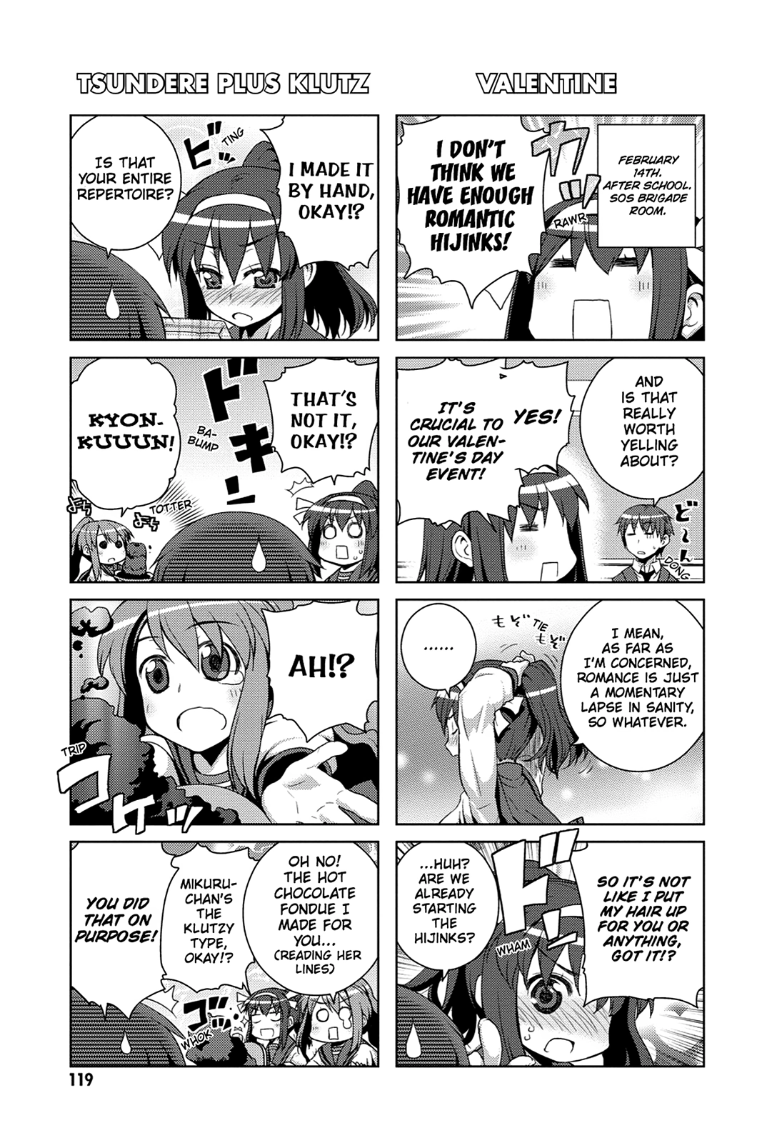 The Melancholy of Suzumiya Haruhi-chan: The Untold Adventures of the SOS Brigade Chapter 30 page 13 - 
