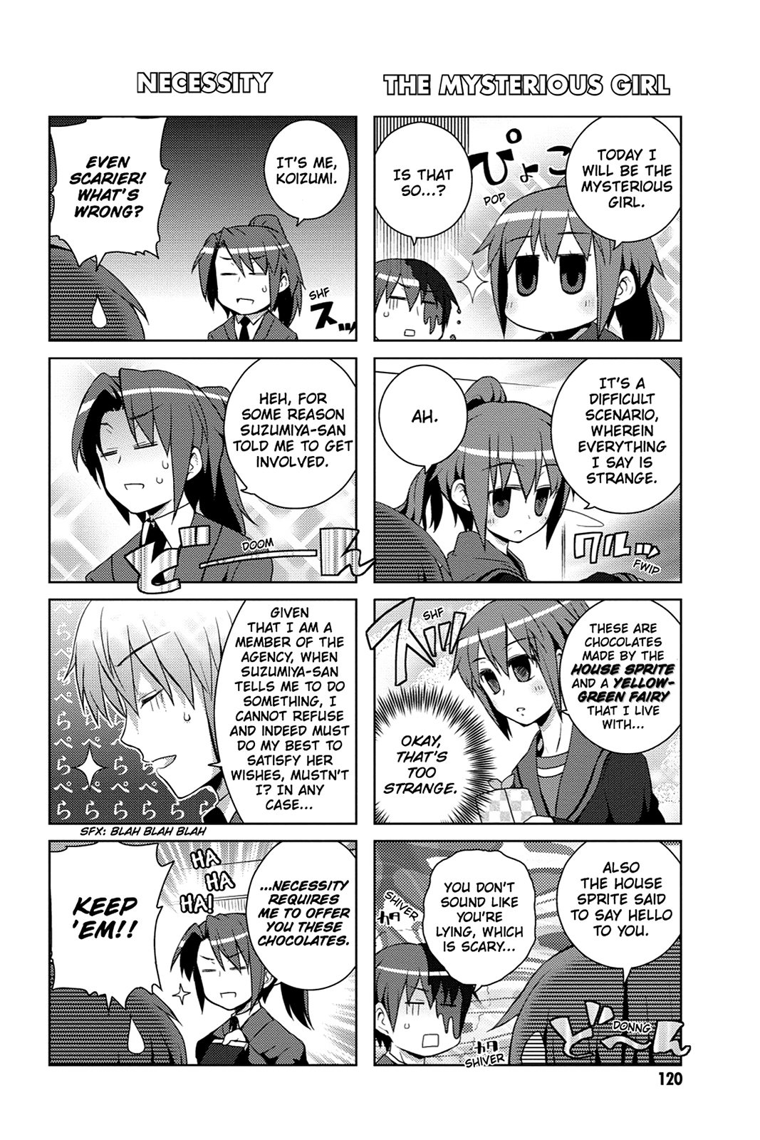 The Melancholy of Suzumiya Haruhi-chan: The Untold Adventures of the SOS Brigade Chapter 30 page 14 - 