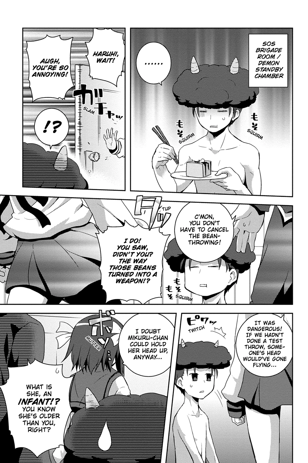 The Melancholy of Suzumiya Haruhi-chan: The Untold Adventures of the SOS Brigade Chapter 30 page 5 - 