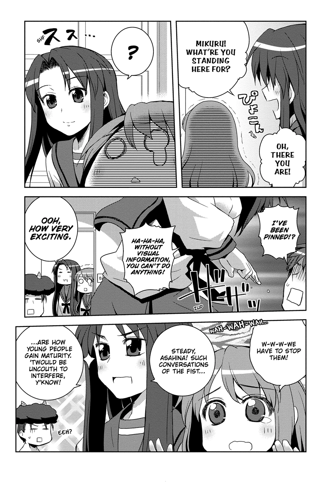 The Melancholy of Suzumiya Haruhi-chan: The Untold Adventures of the SOS Brigade Chapter 30 page 7 - 