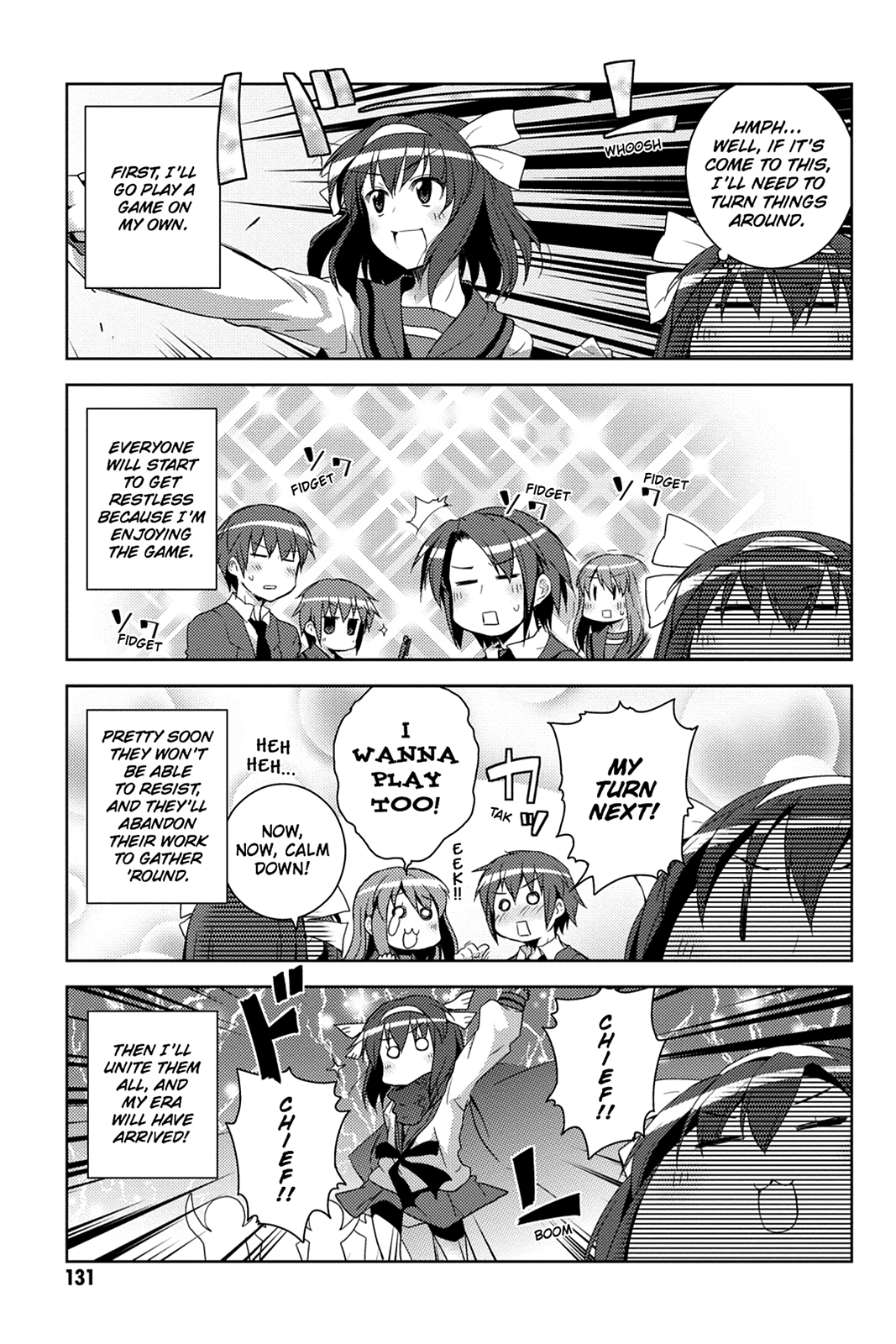 The Melancholy of Suzumiya Haruhi-chan: The Untold Adventures of the SOS Brigade Chapter 31 page 7 - 