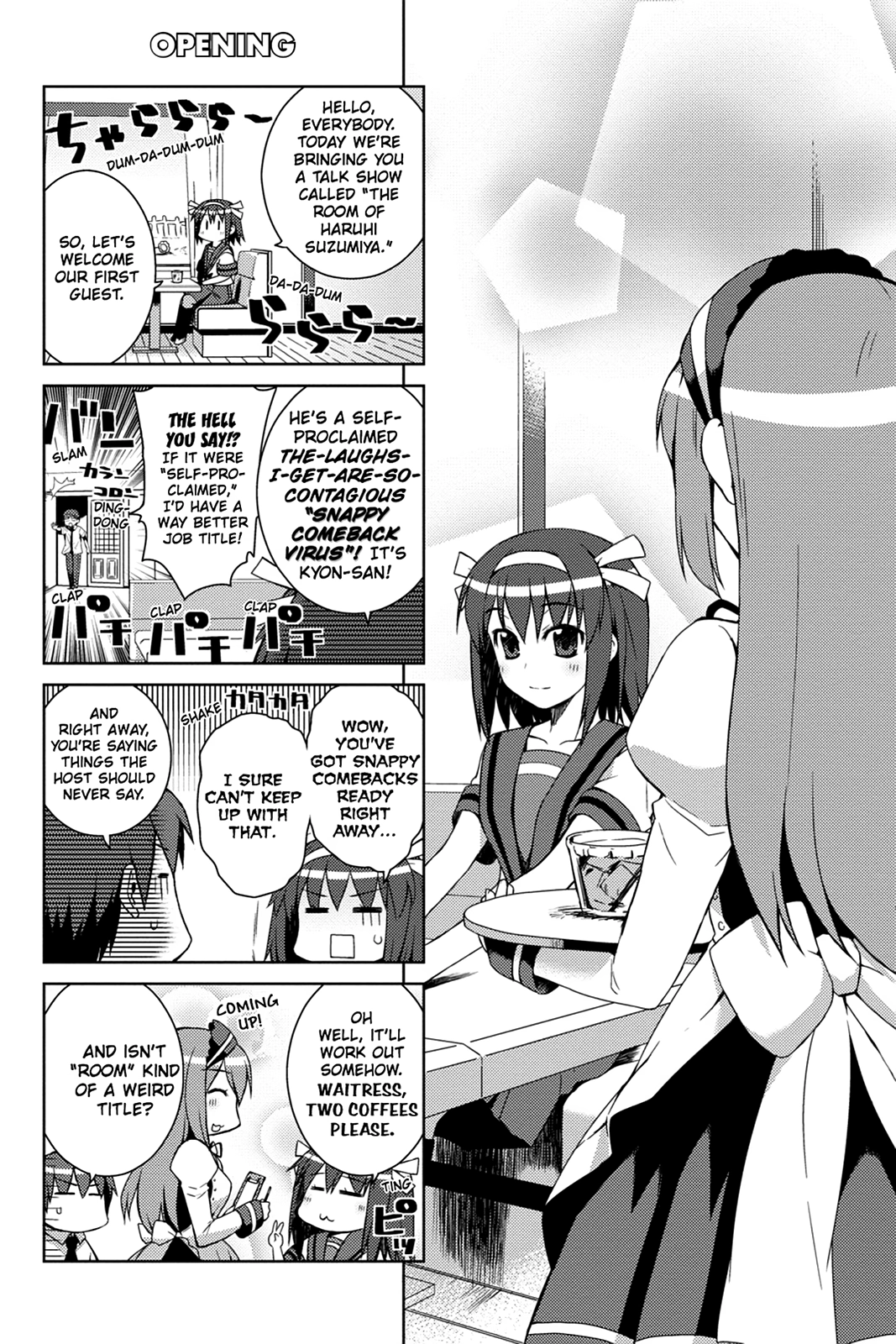 The Melancholy of Suzumiya Haruhi-chan: The Untold Adventures of the SOS Brigade Chapter 32 page 1 - 
