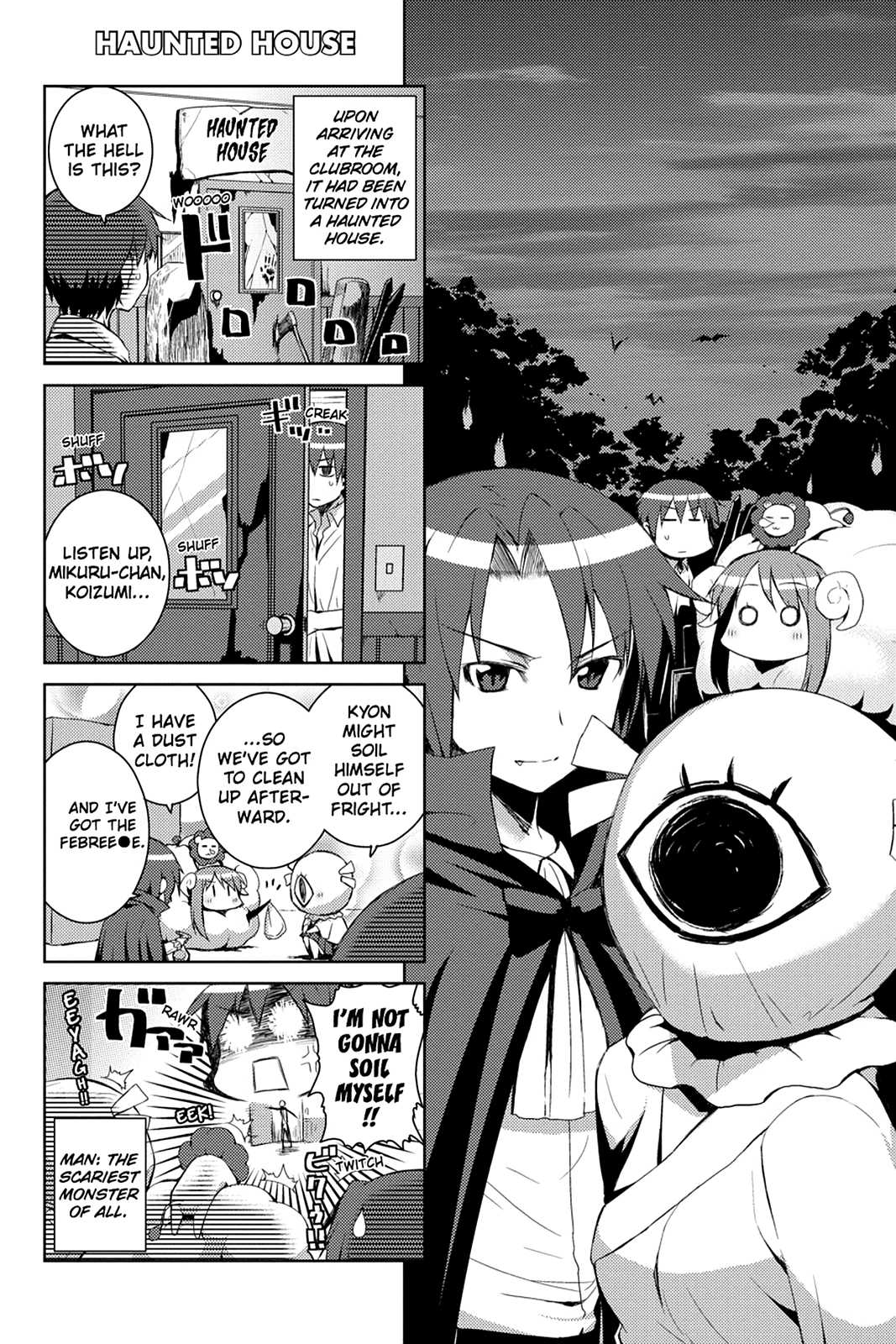 The Melancholy of Suzumiya Haruhi-chan: The Untold Adventures of the SOS Brigade Chapter 33 page 1 - 