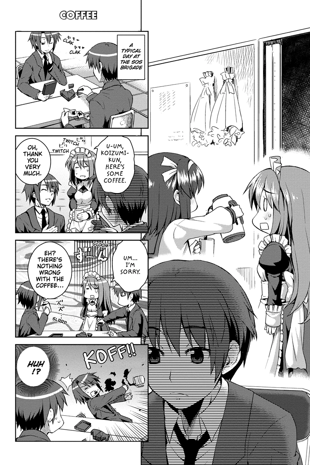 The Melancholy of Suzumiya Haruhi-chan: The Untold Adventures of the SOS Brigade Chapter 34 page 1 - 
