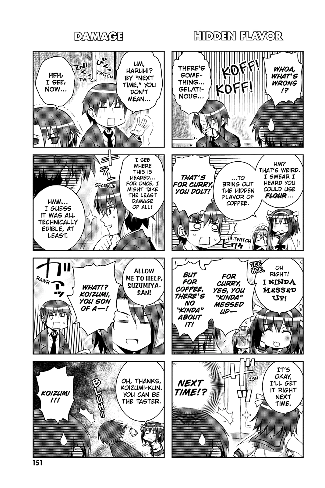 The Melancholy of Suzumiya Haruhi-chan: The Untold Adventures of the SOS Brigade Chapter 34 page 2 - 