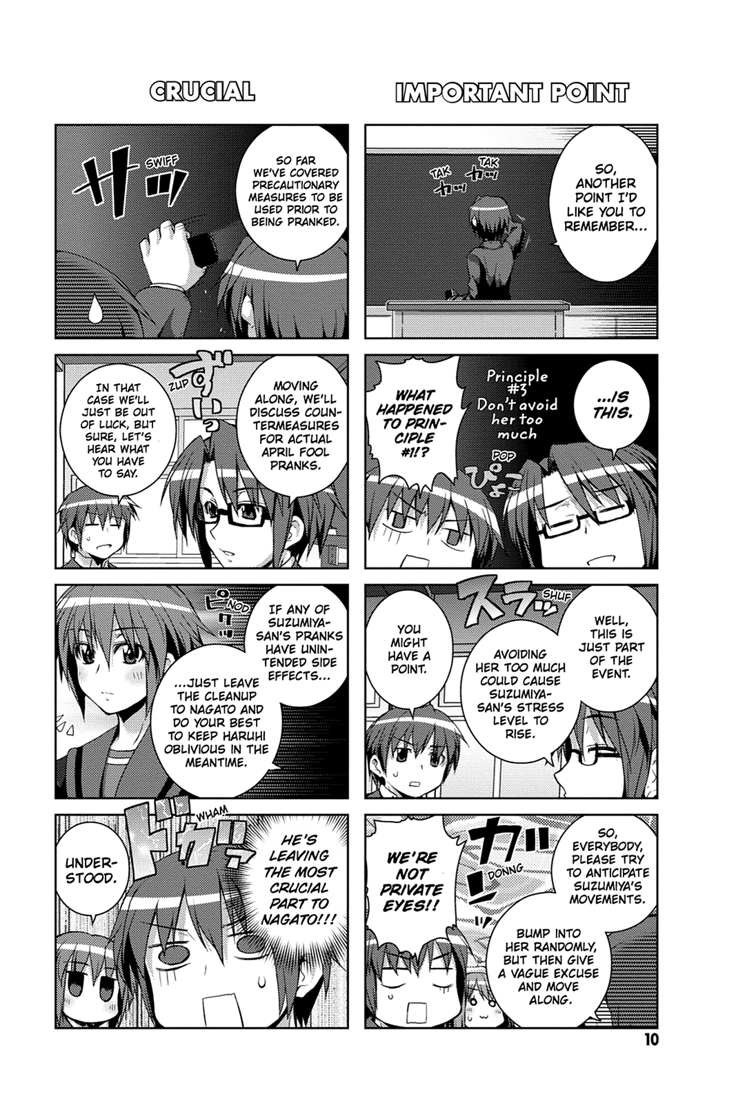 The Melancholy of Suzumiya Haruhi-chan: The Untold Adventures of the SOS Brigade Chapter 37 page 11 - 
