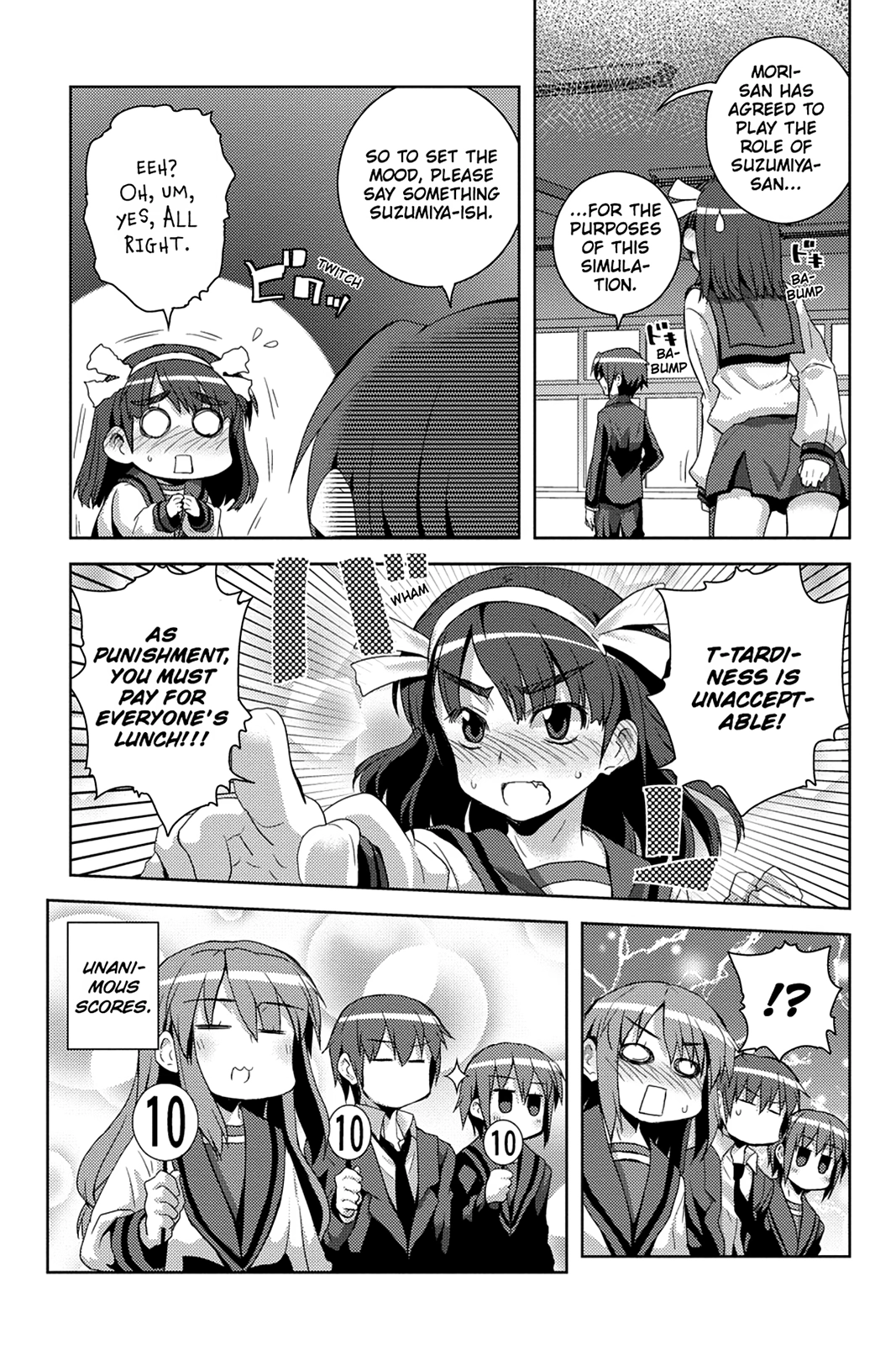 The Melancholy of Suzumiya Haruhi-chan: The Untold Adventures of the SOS Brigade Chapter 37 page 14 - 