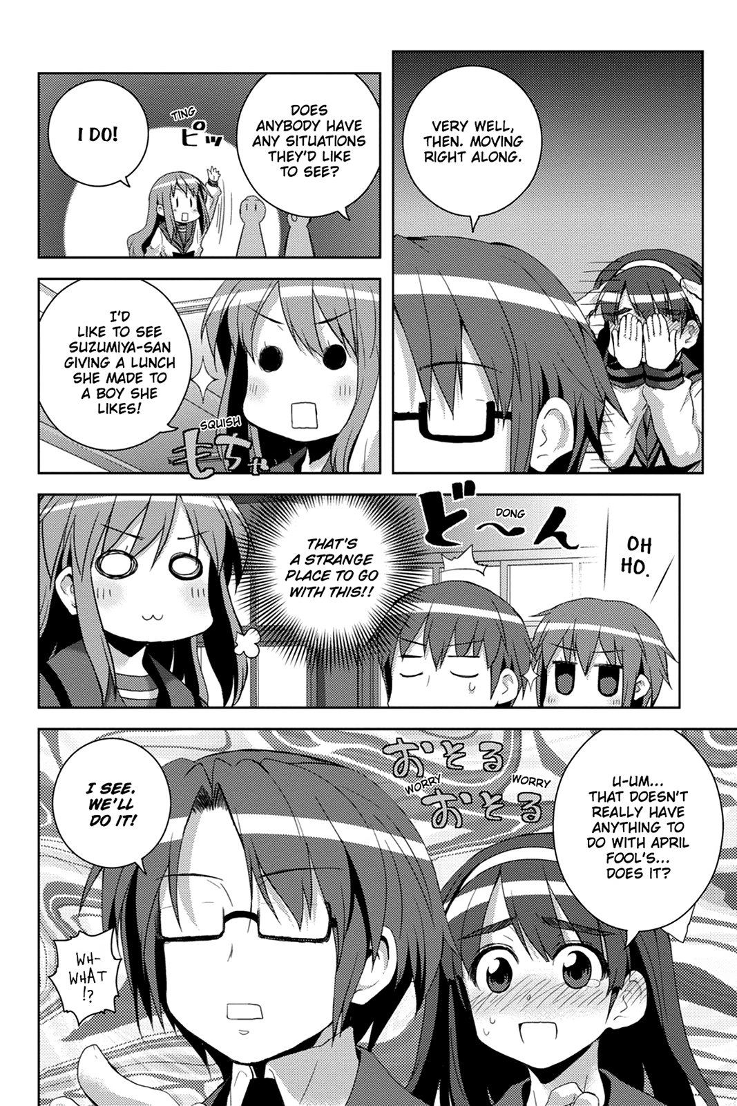 The Melancholy of Suzumiya Haruhi-chan: The Untold Adventures of the SOS Brigade Chapter 37 page 15 - 